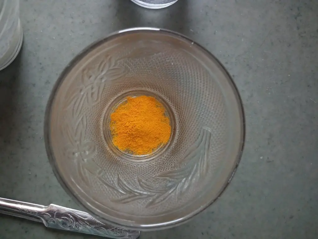 recette de la sauce au curcuma