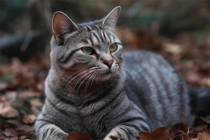 Grisou, un chat diabétique heureux depuis qu'il fait de l'exercice