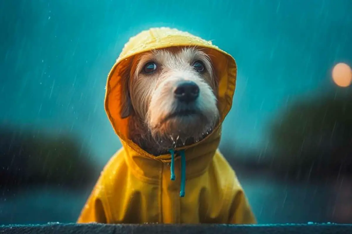 chien qui refuse d'aller sous la pluie que faire pour y remédier ?