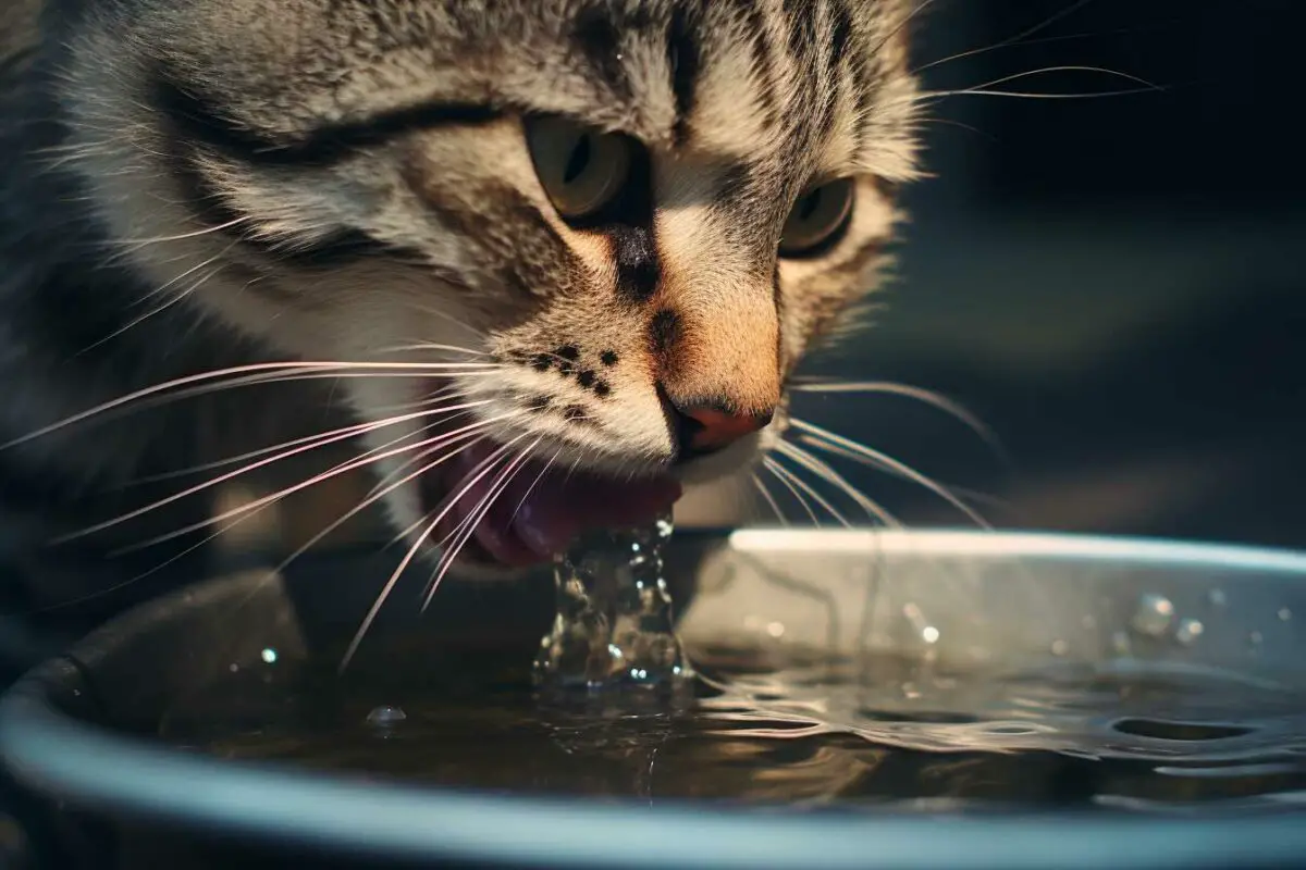 bienfaits de l'eau pour le chat