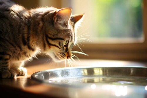 comment savoir si son chat boit trop d'eau