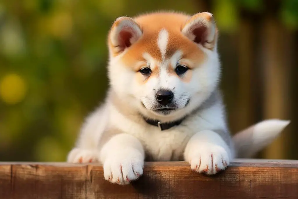 photo chiot akita inu