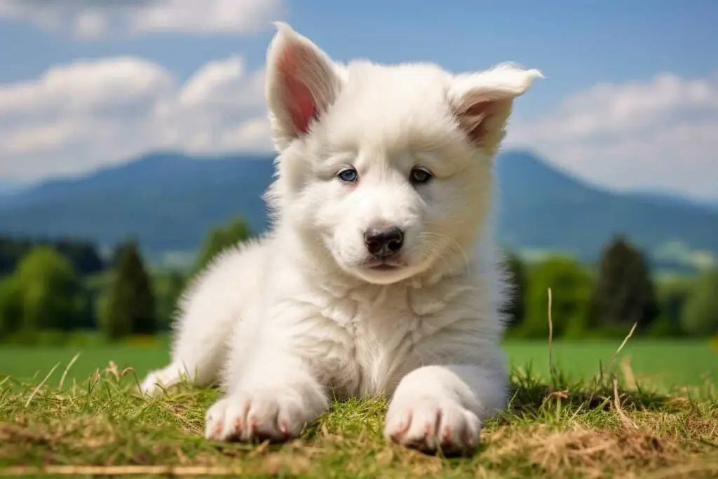 chiot Berger blanc suisse