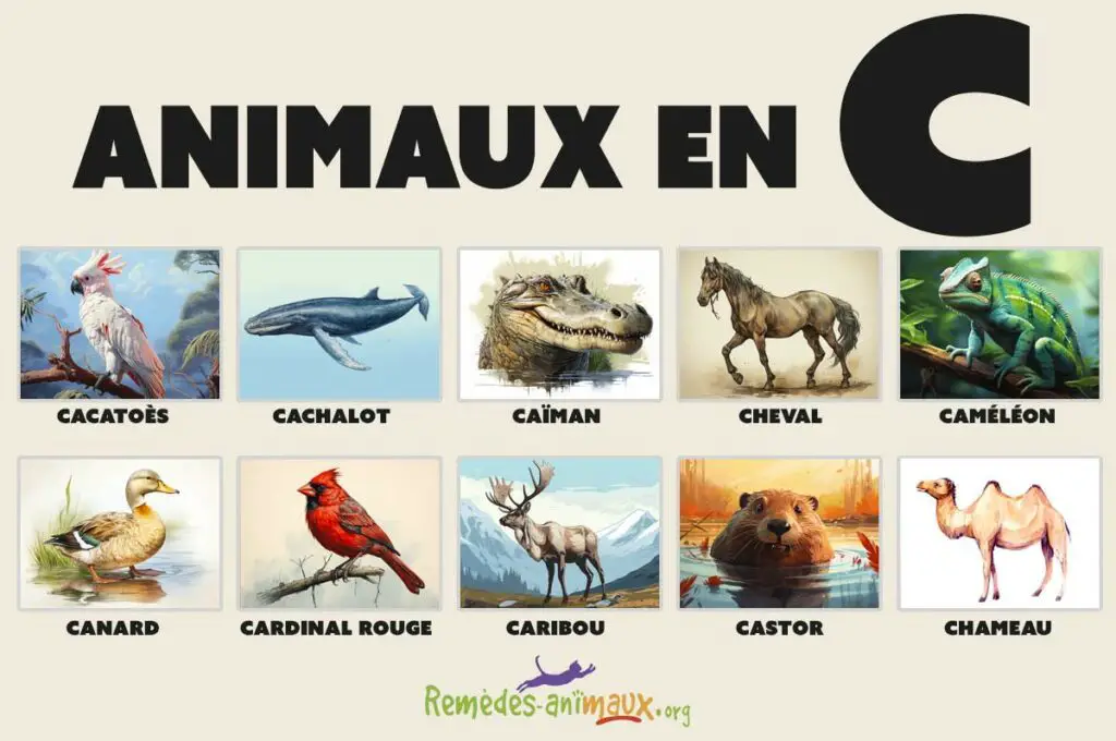 Liste des animaux en C