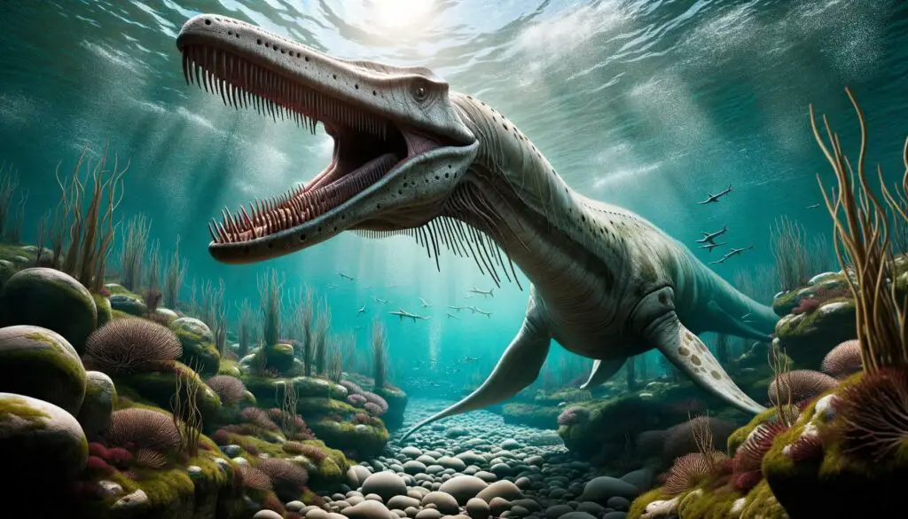 Plesiosaurus : © Illustration Philippe Azzaretti