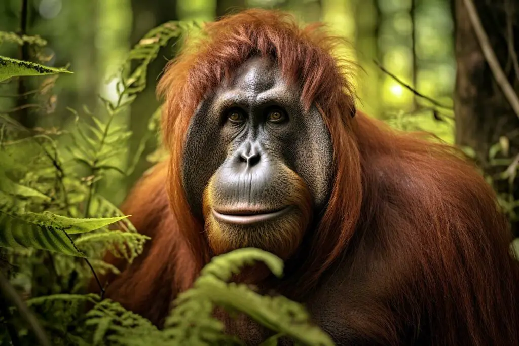 Orang Outan, un animal qui commence par la lettre O