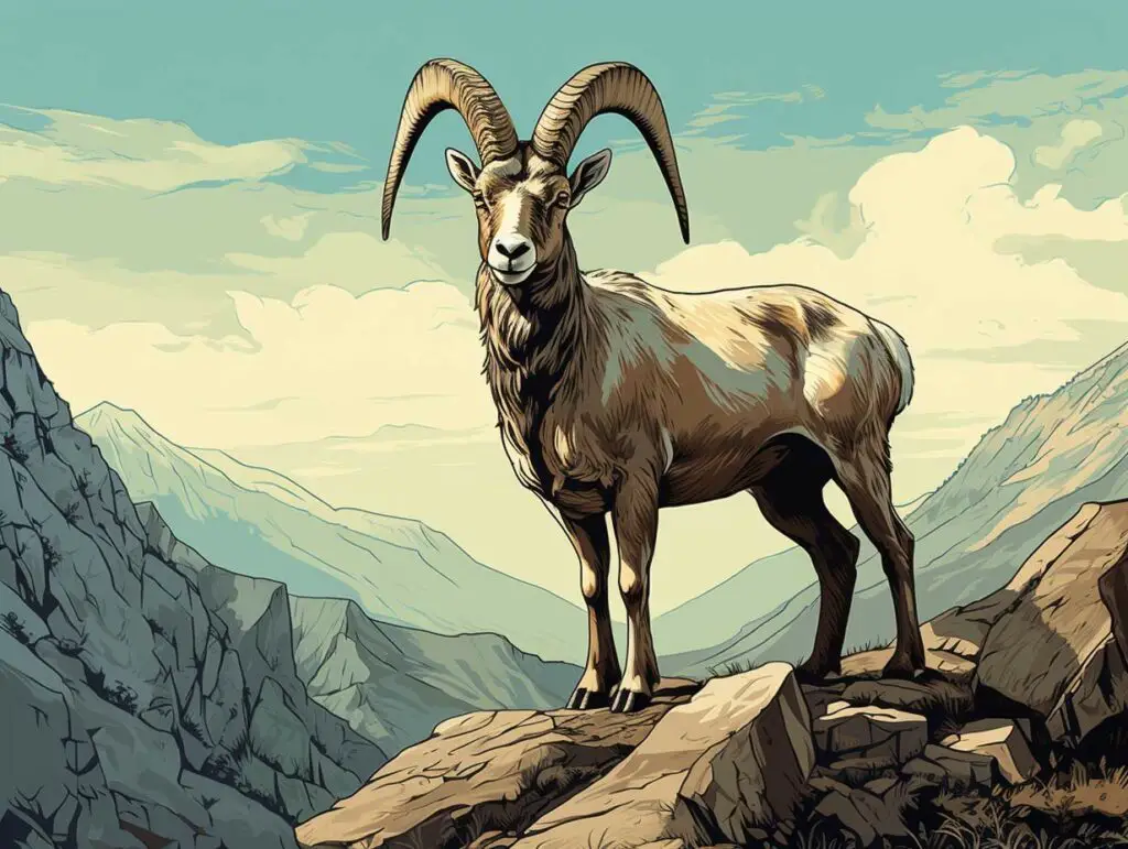 ibex animal en i