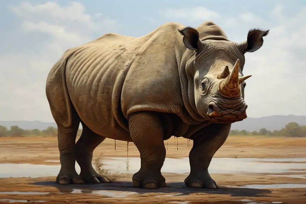 Animal par R : Le rhinoceroce