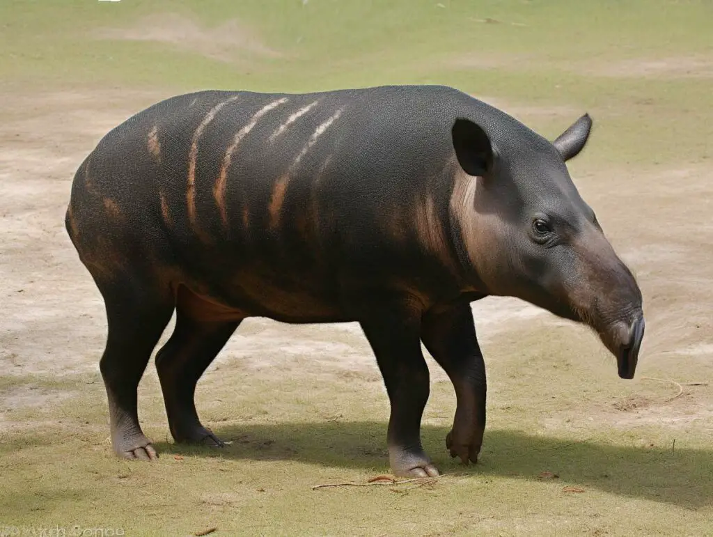 Le tapir un animal en T