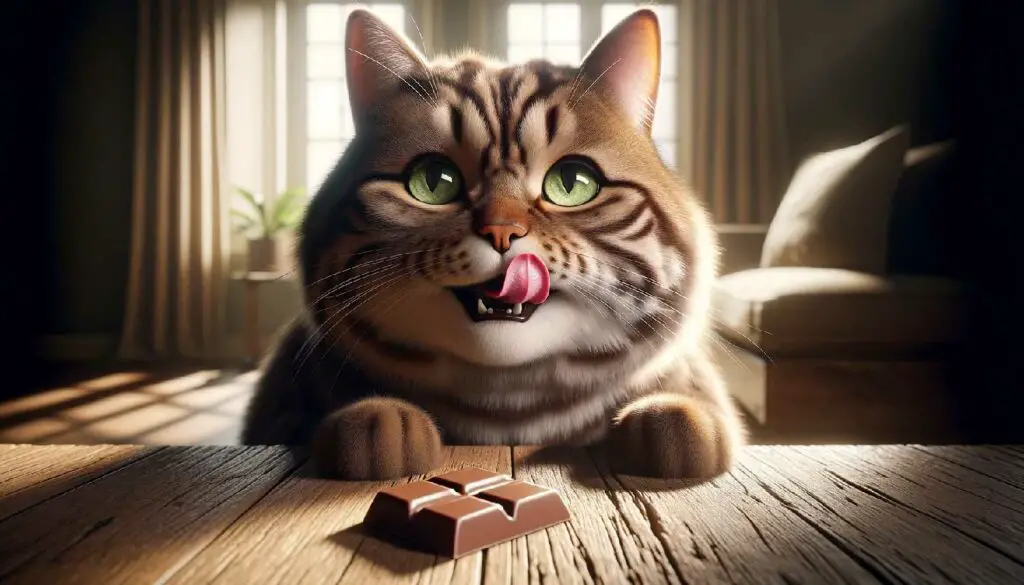 Un chat peut il manger du chocolat ?
