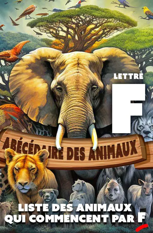 liste animaux lettre f
