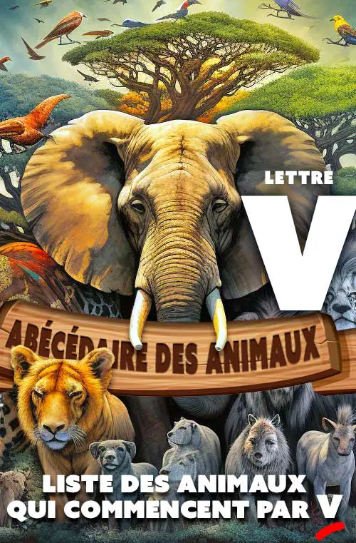 liste animaux lettre V