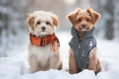 stress thermique chien hiver